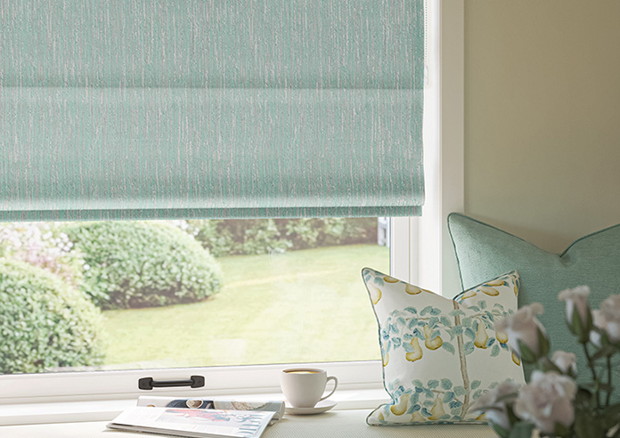 Cascade, Sea Breeze - Roman Blind - Image 5